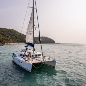 Griechenland Katamaran mit Skipper