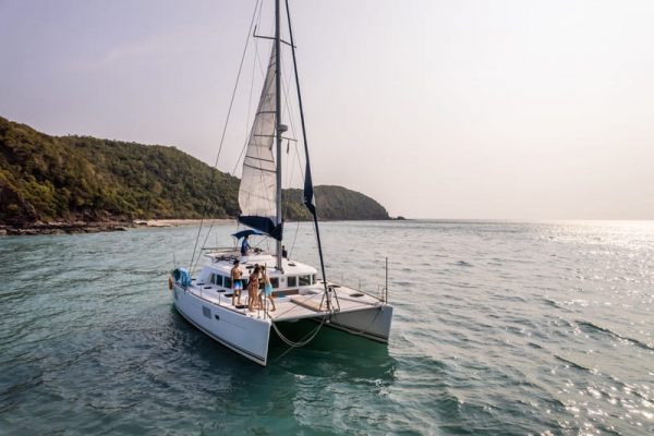 Griechenland Katamaran mit Skipper
