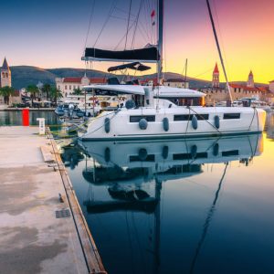 Kroatien Katamaran mit Skipper